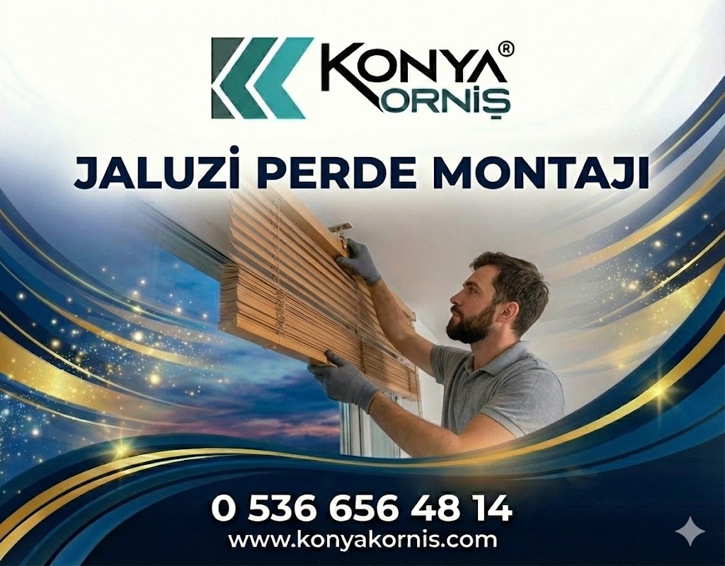 Konya Jaluzi Perde Montajı